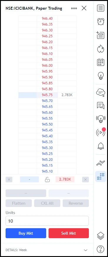 TradingView-DOM