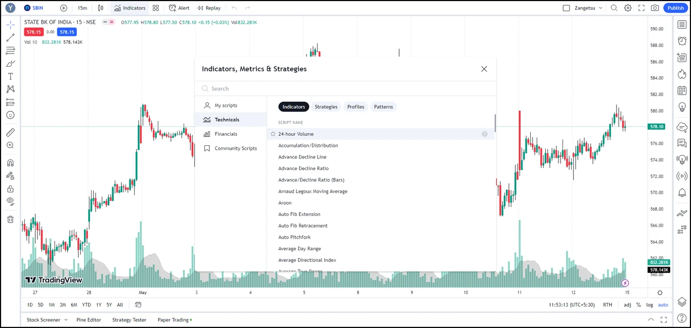 TradingView-Indicators-Menu1