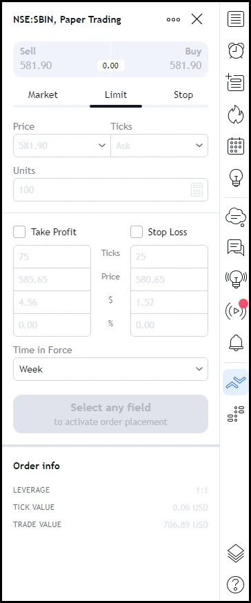 TradingView-Order-Panel